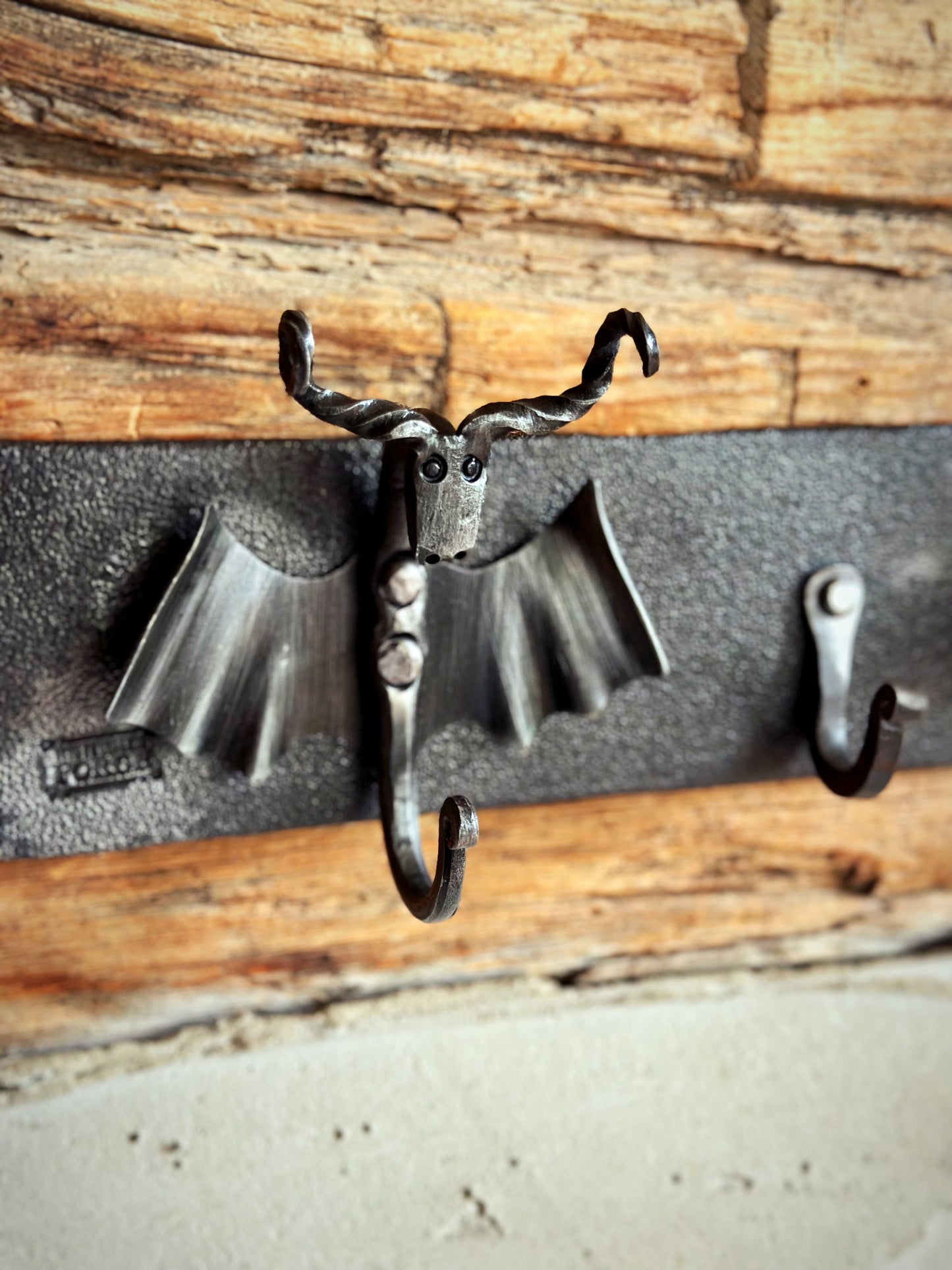 Forged Dragon Coat Rack