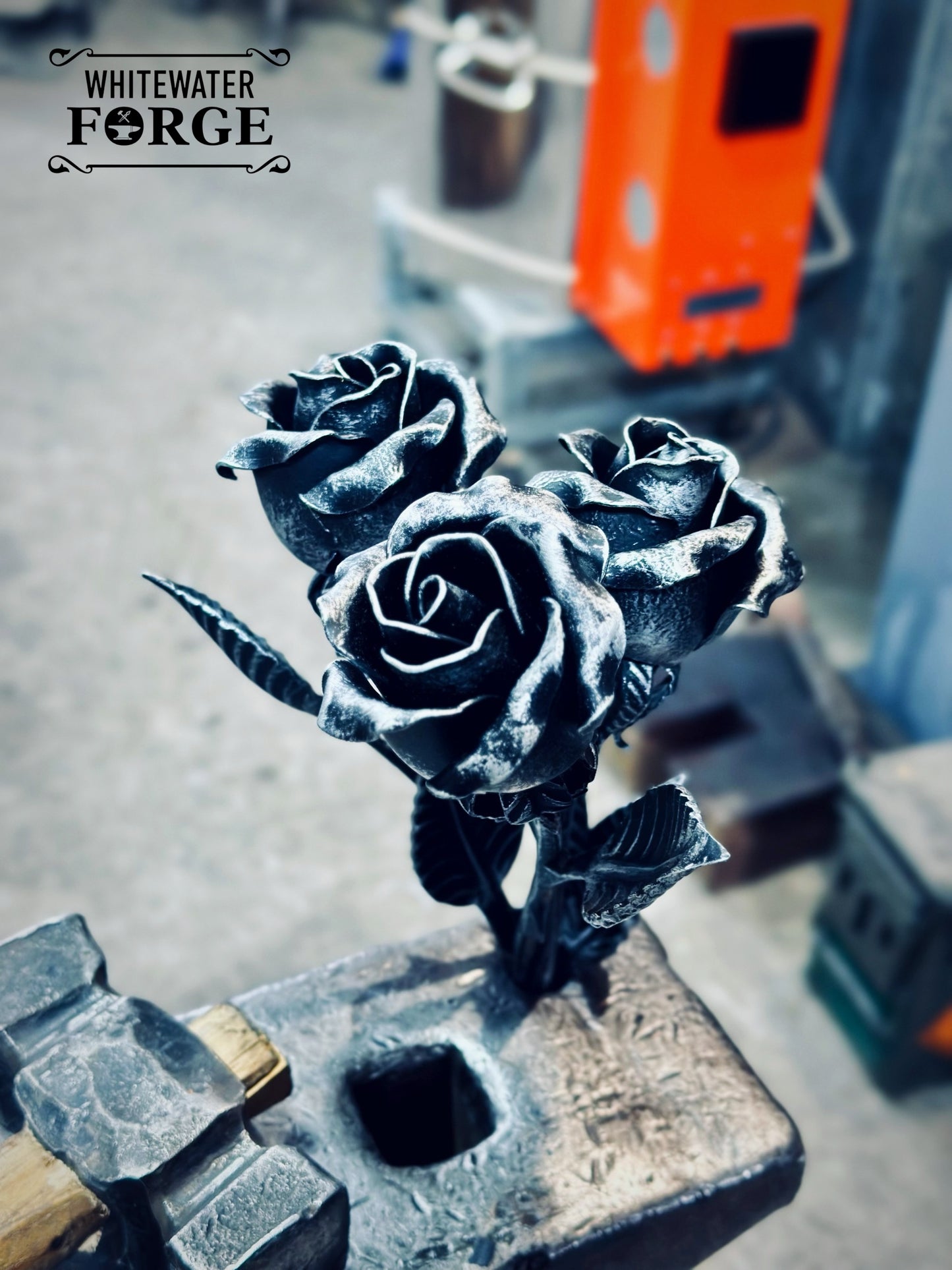 Hand Forged Rose