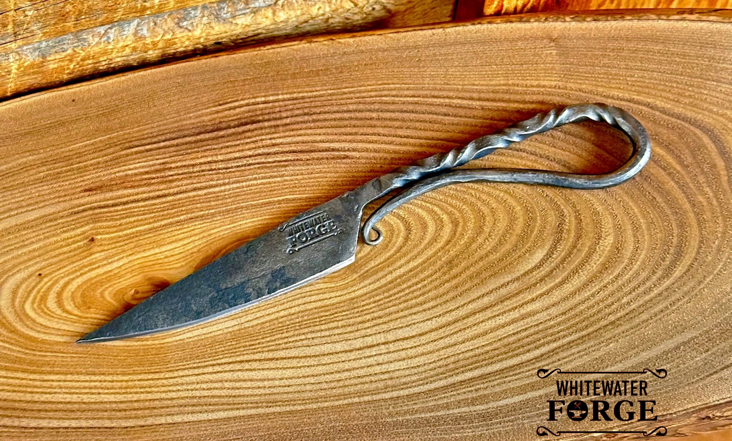 Reverse Twisted Charcuterie Board Knife