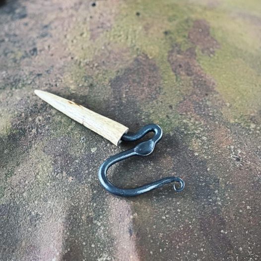 Hand Forged Deer Antler Bottle Opener