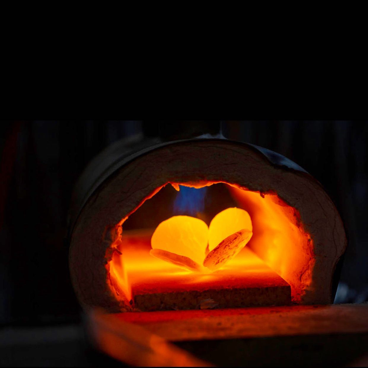 Forged Poppy Sculpture